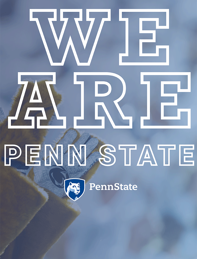 Penn State Admissions FirstYear Poster Undergraduate Admissions